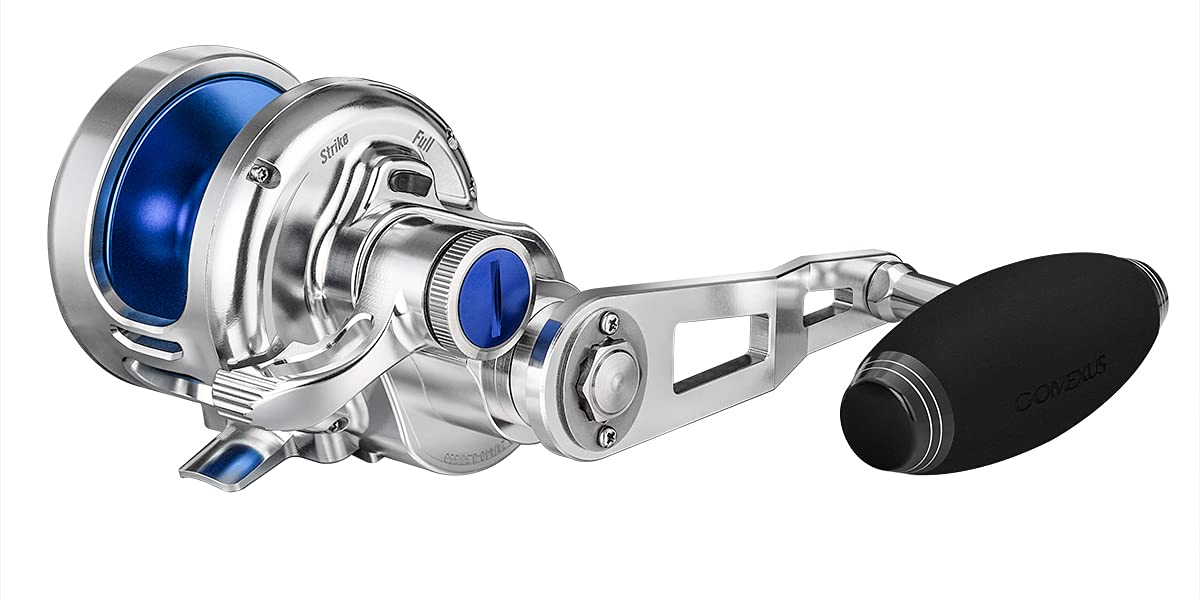 GOMEXUS SX450 Saltwater Fishing Reel - 6.3:1 Gear Ratio, 66lbs Drag, Large Capacity Narrow Spool for Smooth Jigging - Perfect Gift for Anglers & Saltwater Fishing Enthusiasts (Ideal for Offshore, Deep Sea & Surf Fishing)