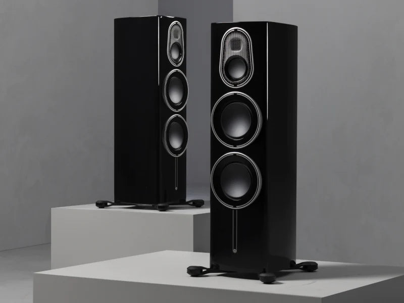 Monitor Audio Platinum 300 3G Floorstanding Speakers - Premium Hi-Fi Stereo Sound System for Home Theater & Music Listening (Pair) | Perfect for Audiophiles & Home Entertainment Spaces