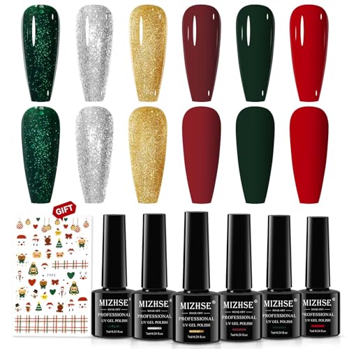 1-Christmas Colors Gel