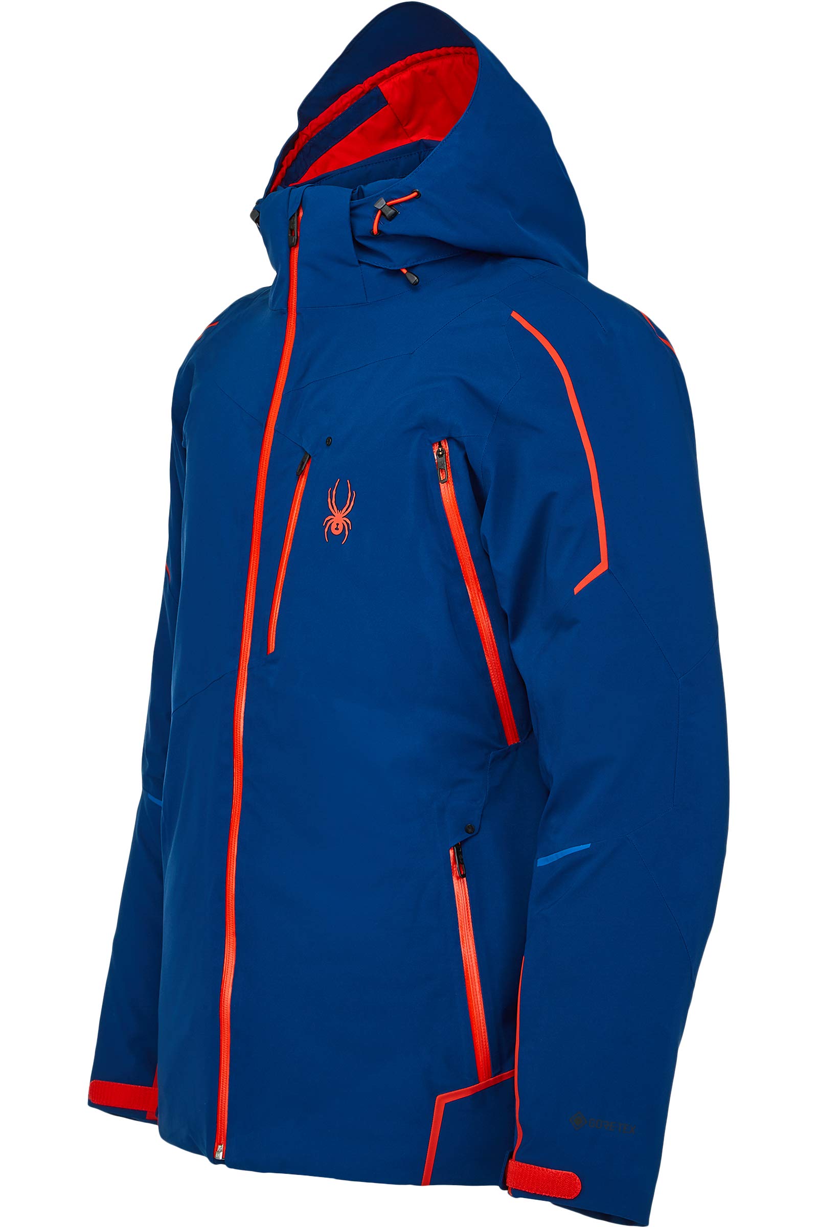 Spyder Men's Leader GTX Waterproof Ski Jacket - Lightweight Insulated Winter Coat for Snowboarding & Cold Weather - Perfect for Ski Resorts & Outdoor Adventures
