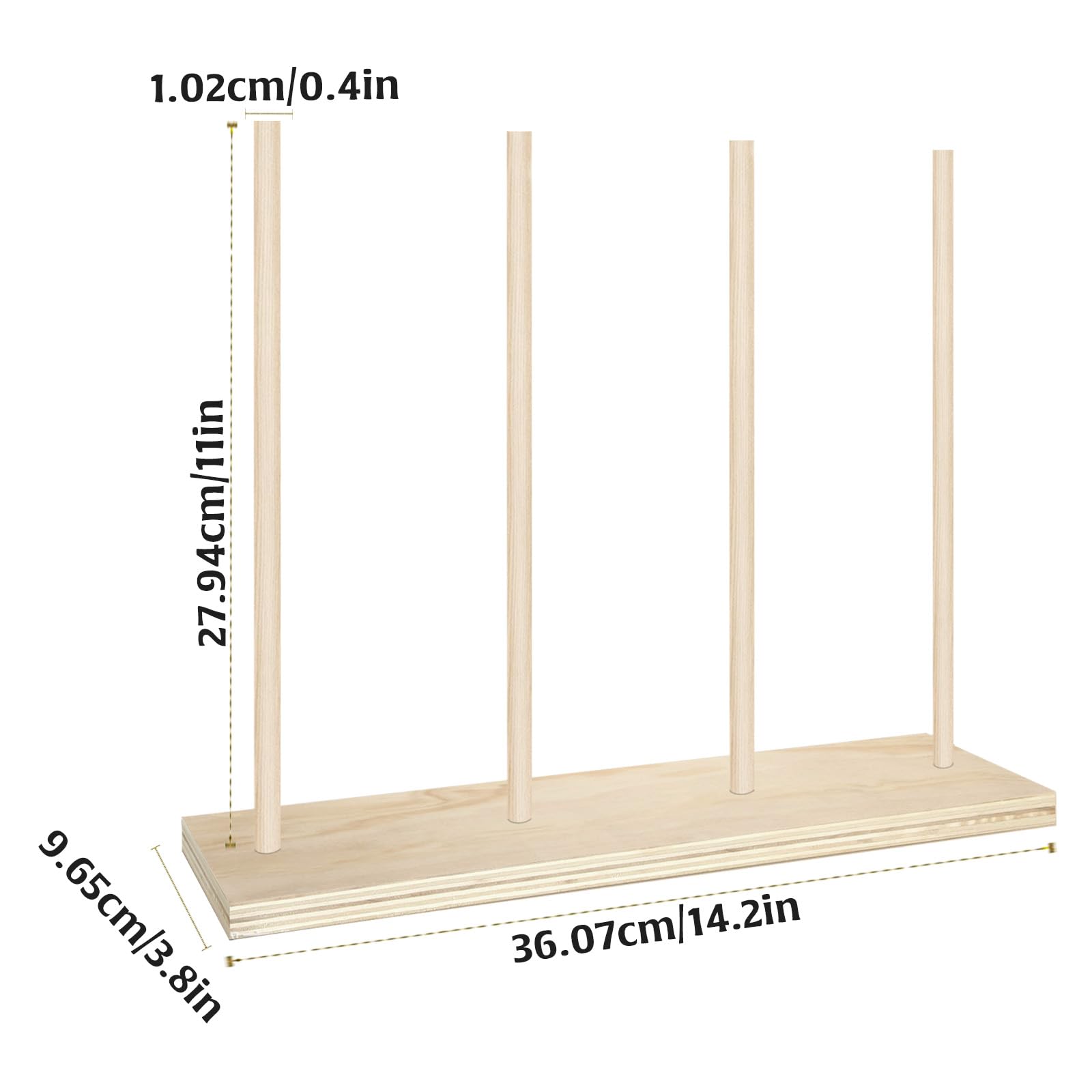 Ribbon Holder Organizer Rack - Easy Install Ribbon Storage & Bow Maker for Wreaths, Sewing & Crafts | Perfect for DIY Projects, Gift Wrapping & Home Decor