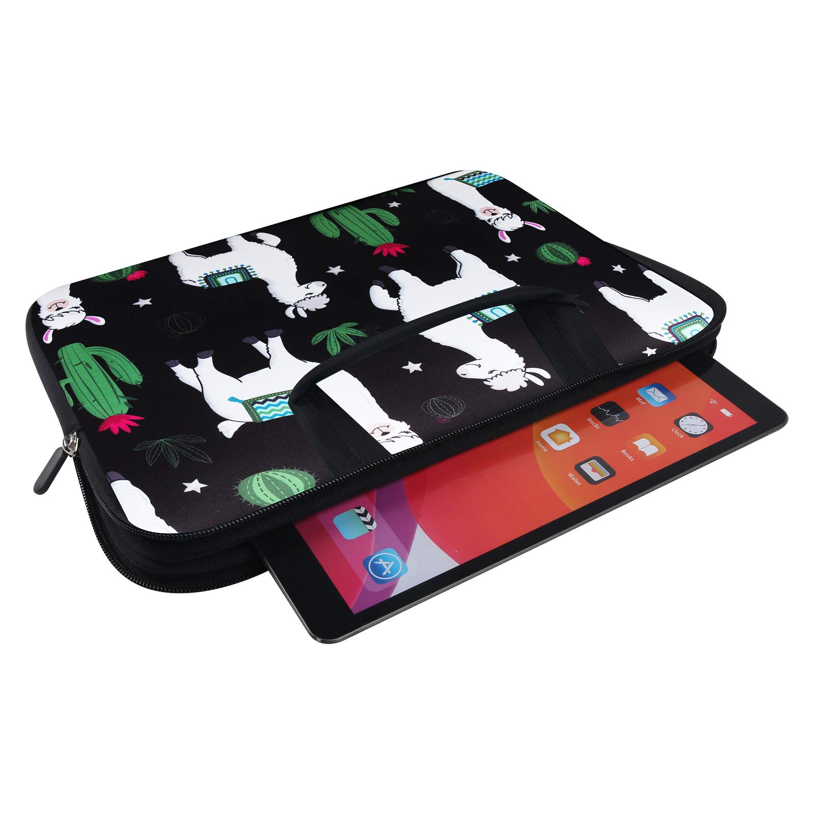 Violet Mist 11.6-12 Inch Laptop Sleeve Case - Neoprene Waterproof Protective Bag with Handle for Notebook, Tablet, and Travel - Ideal for Work, School, and Daily Commute