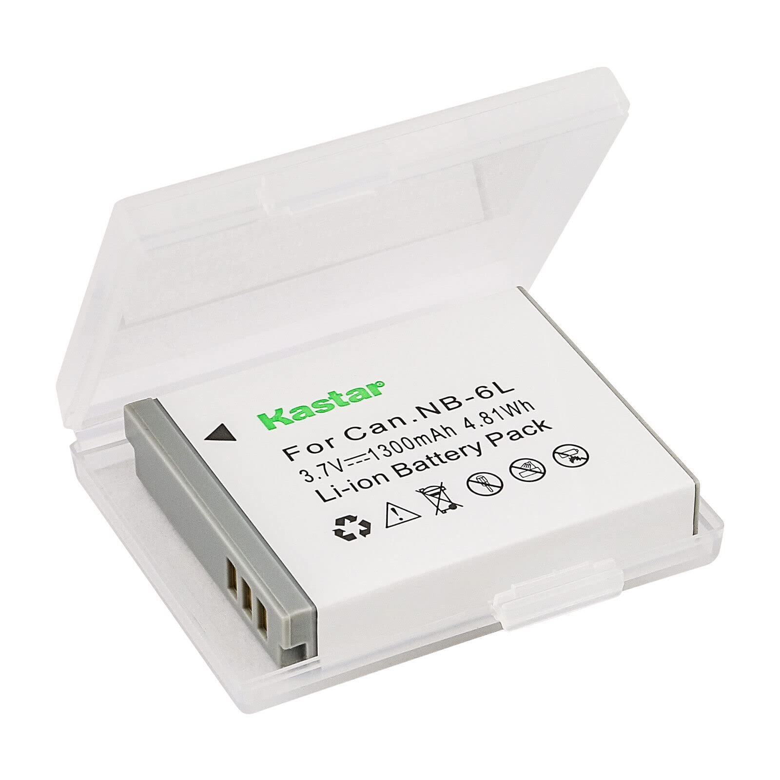 Kastar 1-Pack Replacement Battery & AC Wall Charger for Came-TV Came-WAERO & KUMINIK8 Wireless Headsets - Perfect for Studio Recording, Live Streaming & Professional Audio Use