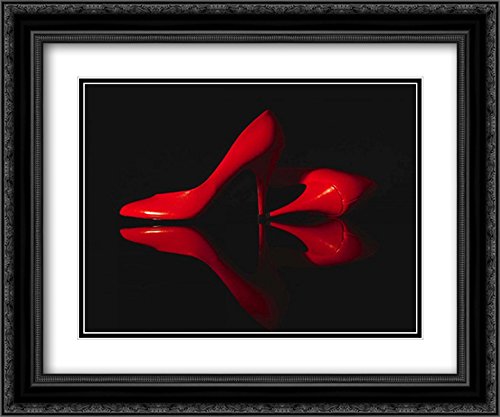 Evening Romance I - 17x15 Black Ornate Framed Double Matted Museum Art Print by Monika Burkhart - Perfect for Living Room, Bedroom & Office Wall Decor