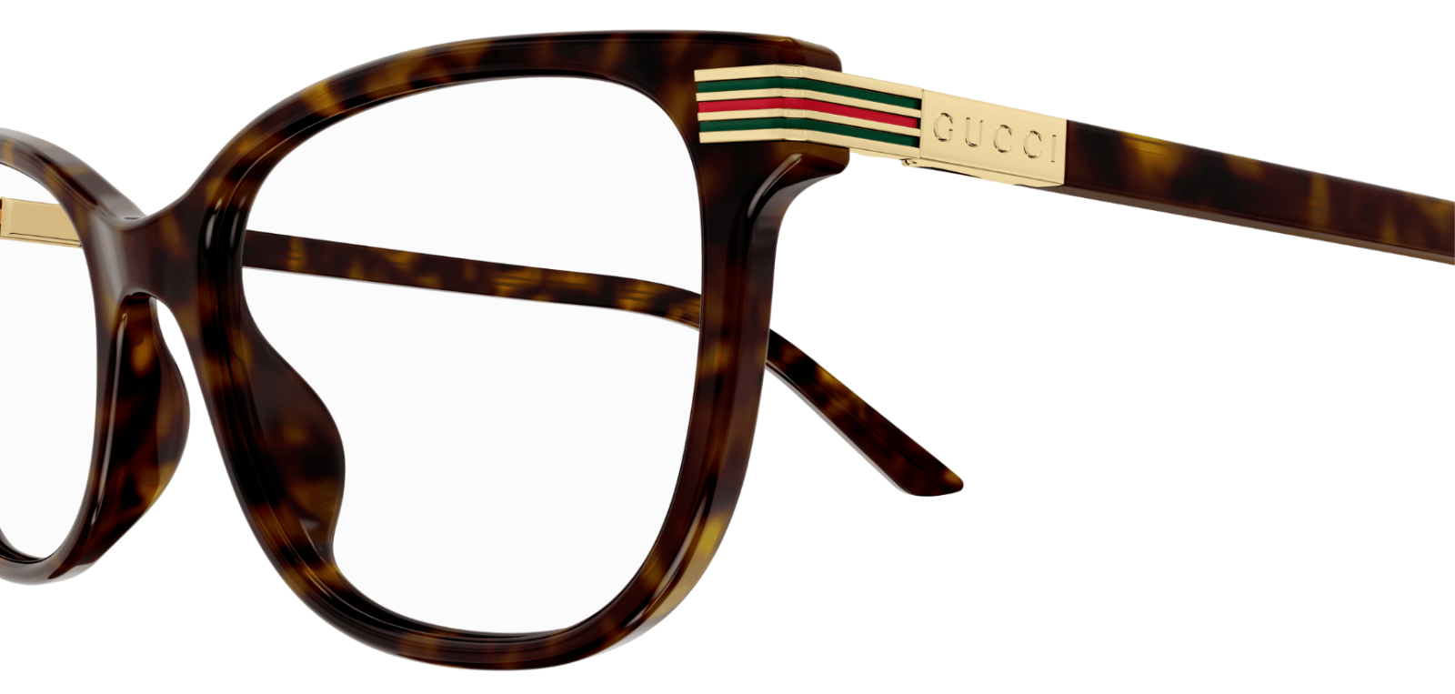 Gucci GG1451O 005 Havana Cat Eye Women's Eyeglasses - Stylish Designer Optical Frames for Women | Perfect for Work, Reading & Fashion Accessories