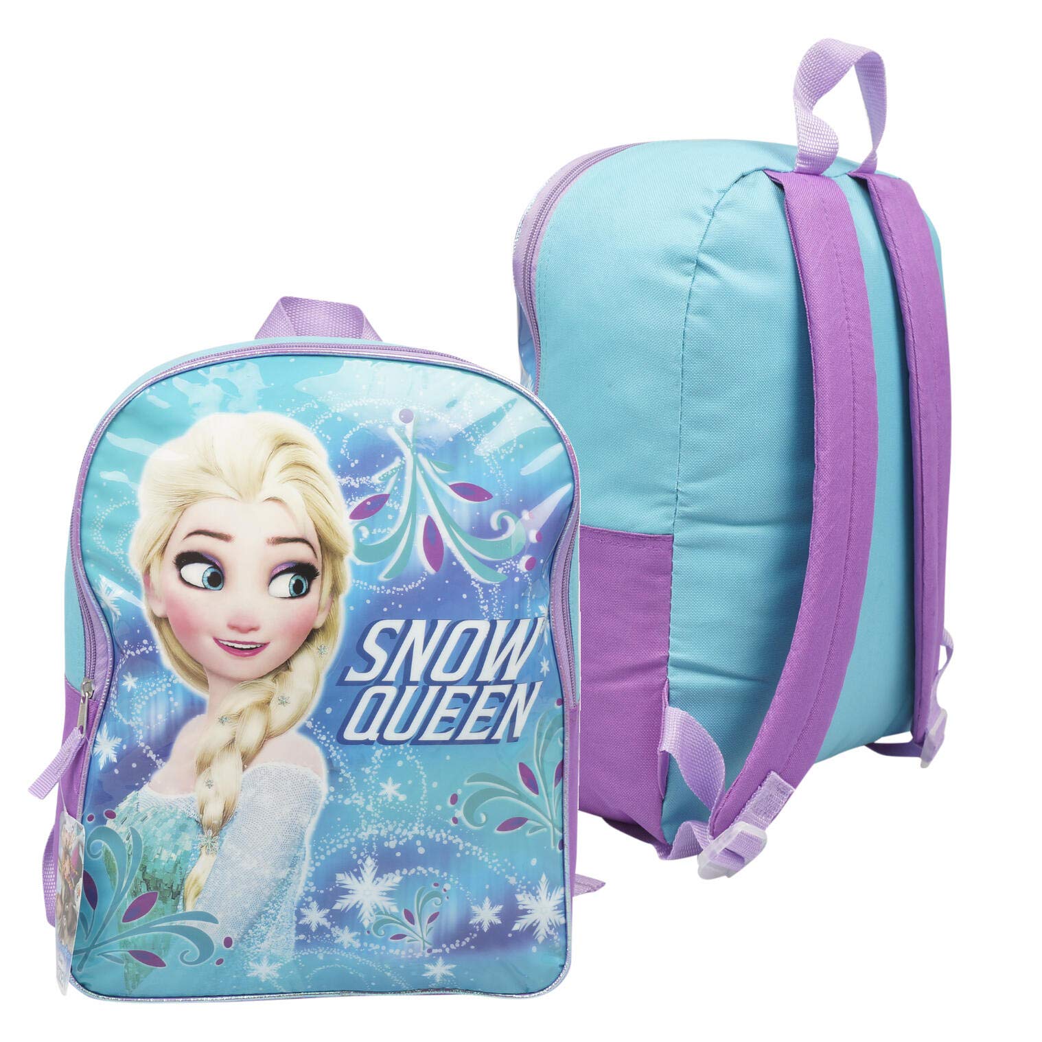 Frozen Elsa 'Snow Queen' Backpack for Kids - Disney Princess School Bag, Travel & Outdoor Adventure - Perfect for School, Camping, and Daily Use