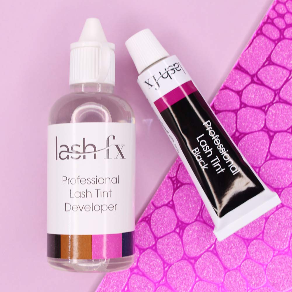 Lash FX Lash Tint Developer - Professional Eyelash Tinting Kit with Long-Lasting, Rich Color Formula | Perfect for Salon Use & At-Home Lash Enhancement