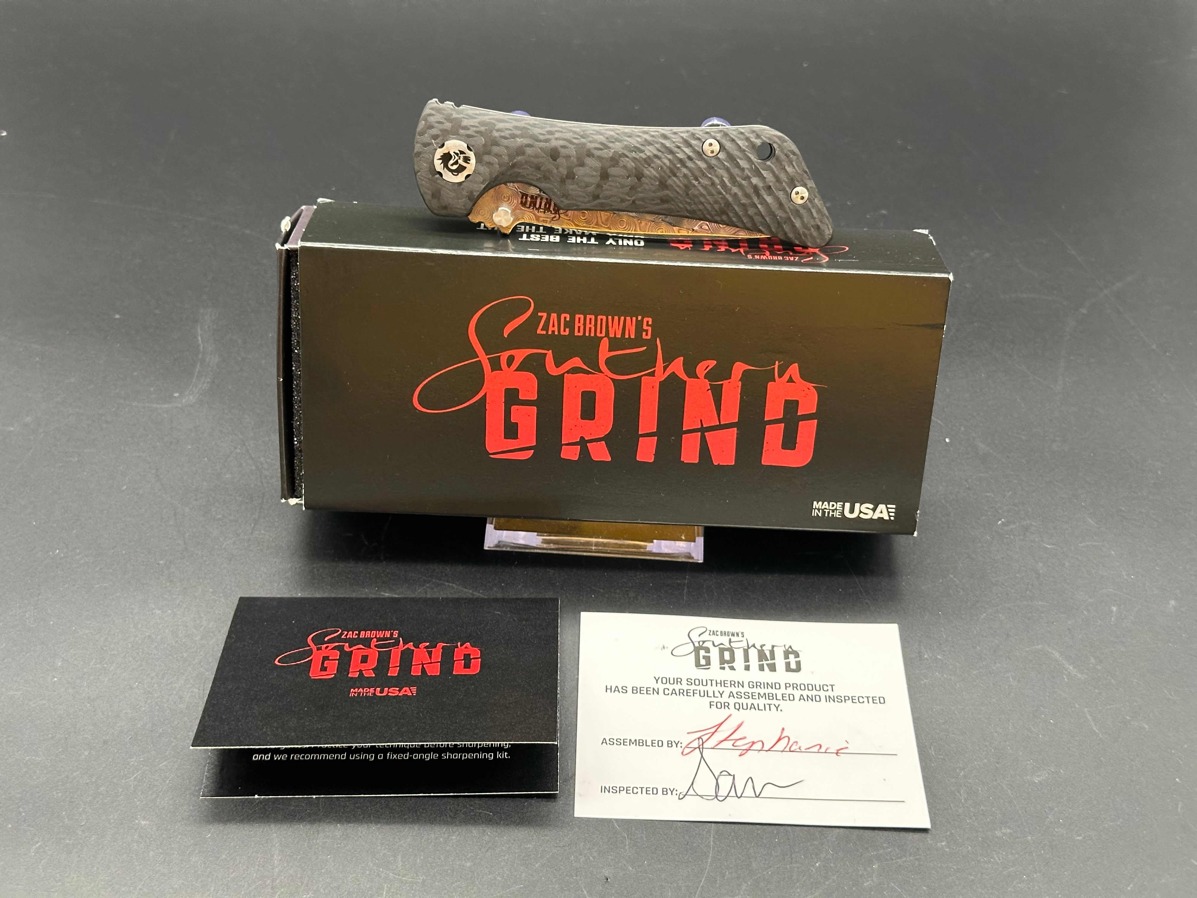 Southern Grind Spider Monkey Liner Lock Knife - 3.25