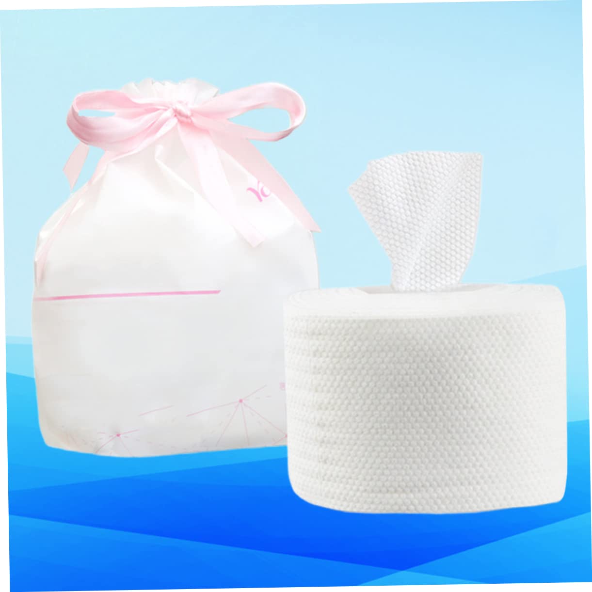 40Pcs Dual-Use Makeup Remover Wipes & Face Towels for Women - Travel & Daily Skincare
