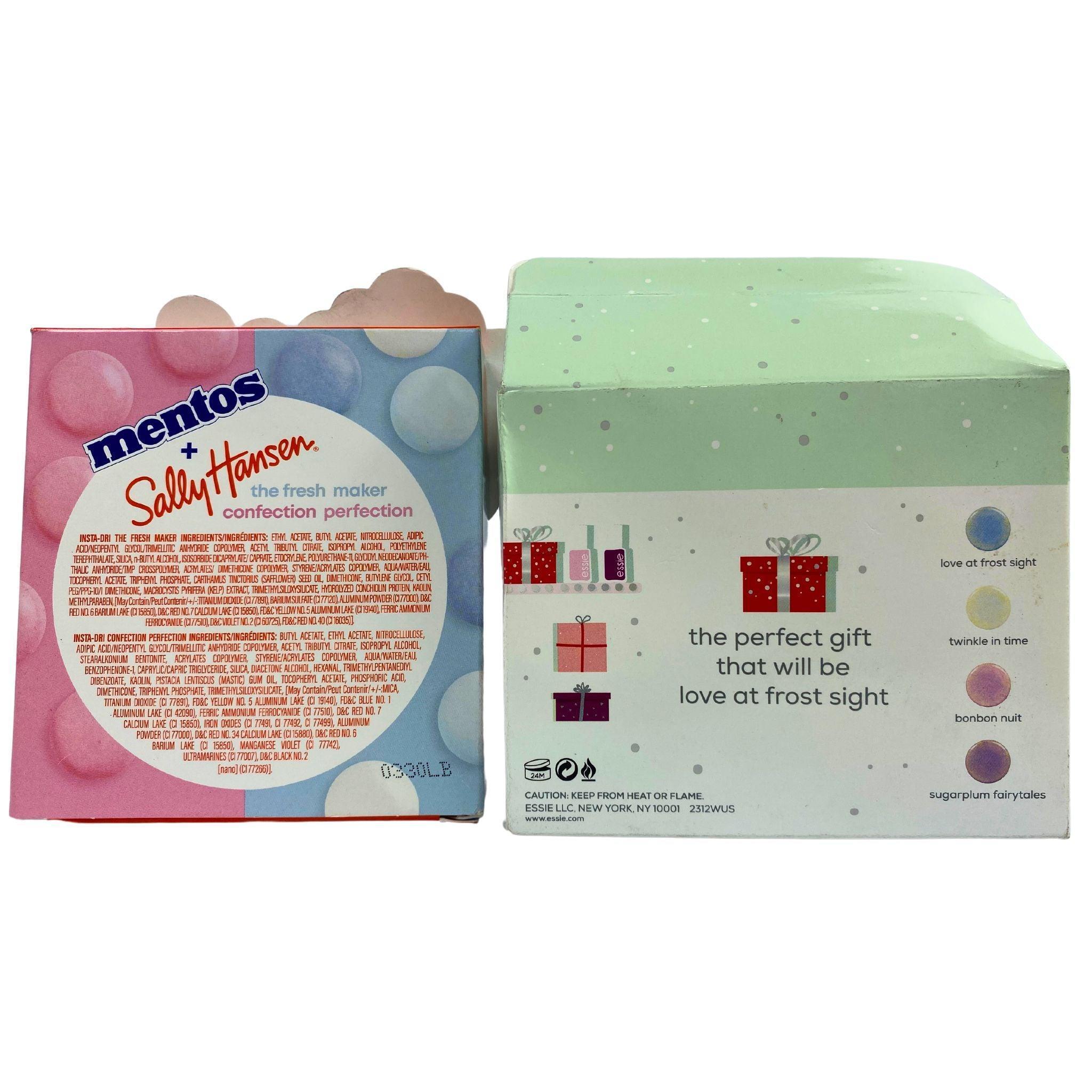 Essie & Mentos + Sally Hansen Nail Polish Set - 52 Piece Professional Nail Polish Collection for Manicure & Pedicure | Perfect for Salons, Home Use, Gifts & Nail Art Enthusiasts