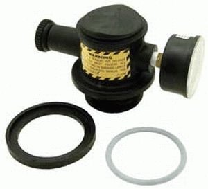 GLI Pool Products 261003 Pacfab NF Stainless Steel Manual Air Relief Valve - Perfect for Inground Swimming Pools, Spas, and Hot Tubs