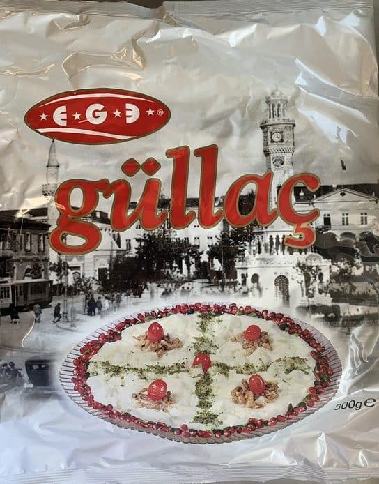 Premium Gullac Dessert - Authentic Turkish Delight (300g) | Perfect for Ramadan, Eid & Special Occasions | Vegan & Gluten-Free Sweet Treat