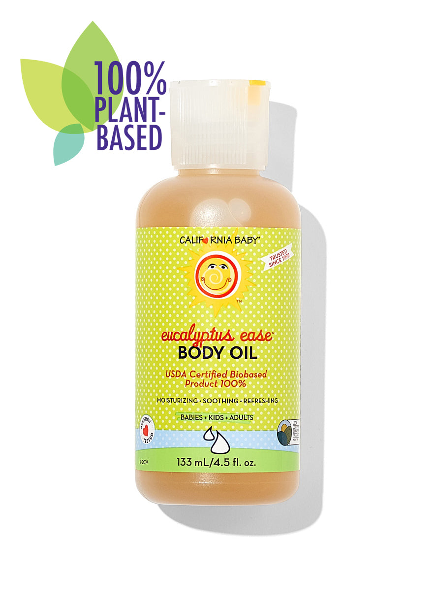 Eucalyptus Ease™ Body Oil - 100% Natural Moisturizing Massage Oil for Relaxation & Skin Care | Perfect for Aromatherapy, Spa, Yoga & Post-Workout Recovery