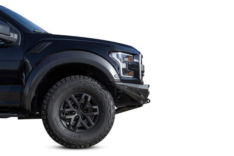2017-2020 Ford F150 Raptor Stealth Fighter Front Bumper with Winch Mount | Heavy Duty Off-Road Replacement Bumper | Perfect for Off-Roading, Overlanding & Truck Modifications