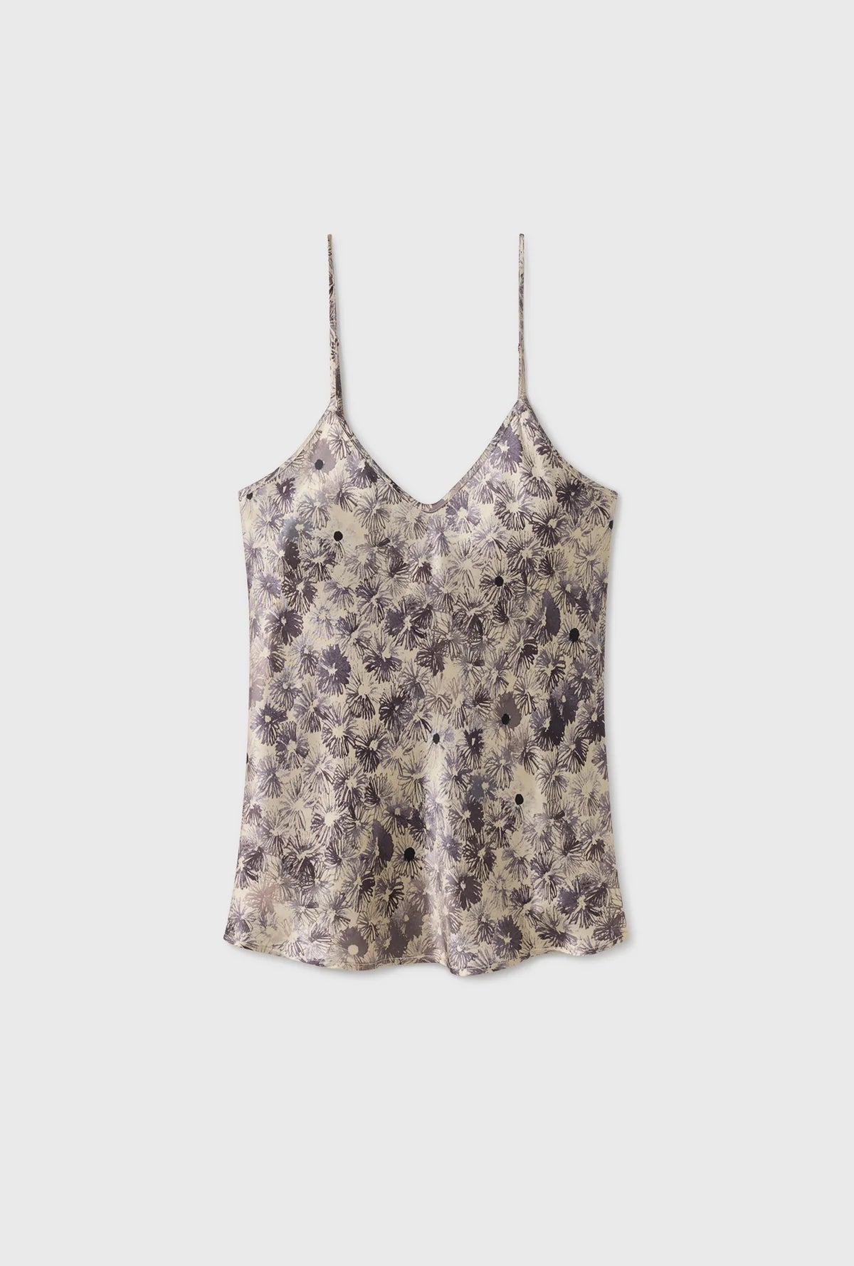 Bias Cut Cami Top - Floral Print Women's Tank Top | Perfect for Summer Outfits, Layering & Casual Wear