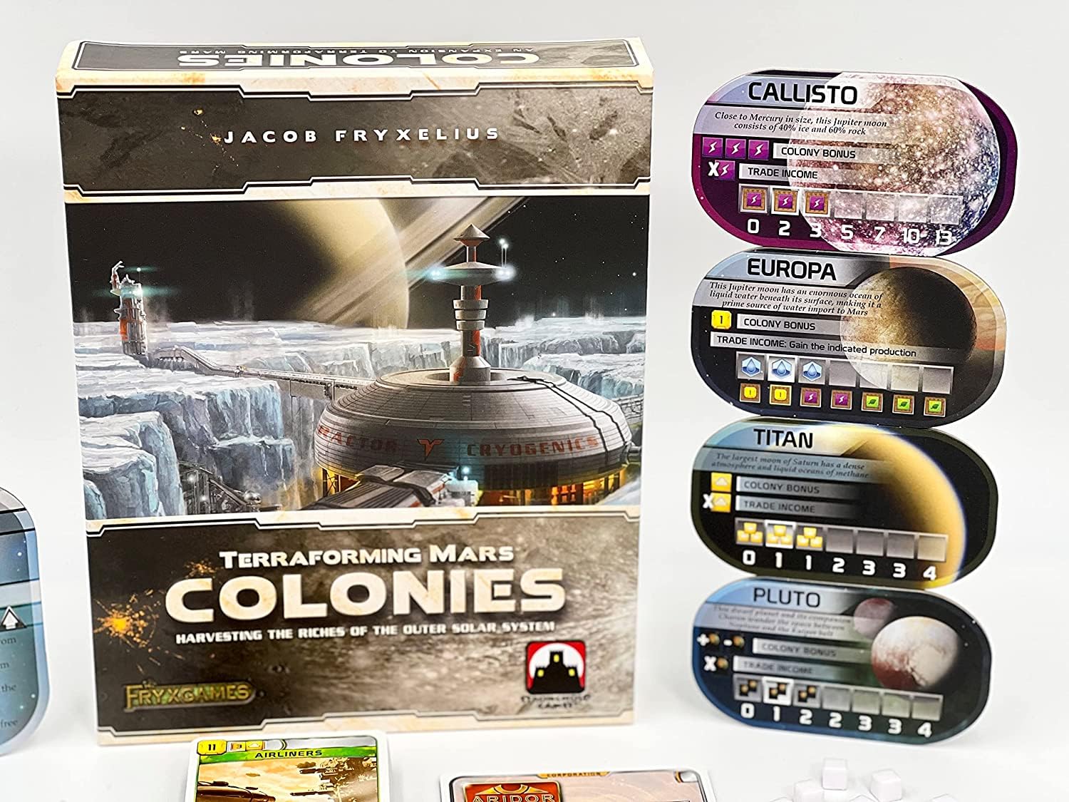 Terraforming Mars: The Colonies Board Game - Strategic Sci-Fi Expansion for 1-5 Players | Perfect for Game Nights & Family Gatherings