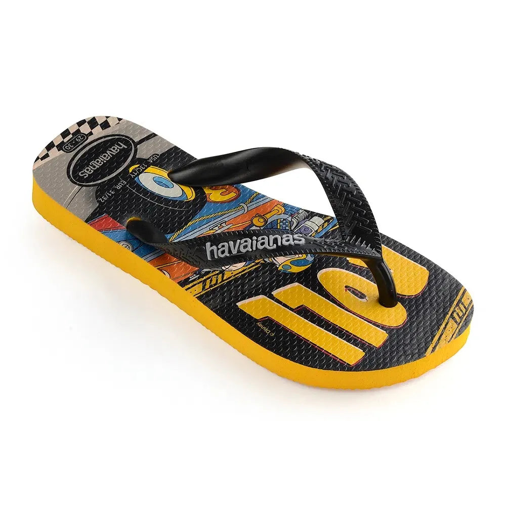 Havaianas Kids Flip Flops L51 Mickey Mouse Design - Comfortable & Durable Sandals for Boys & Girls - Perfect for Beach, Pool, and Summer Play