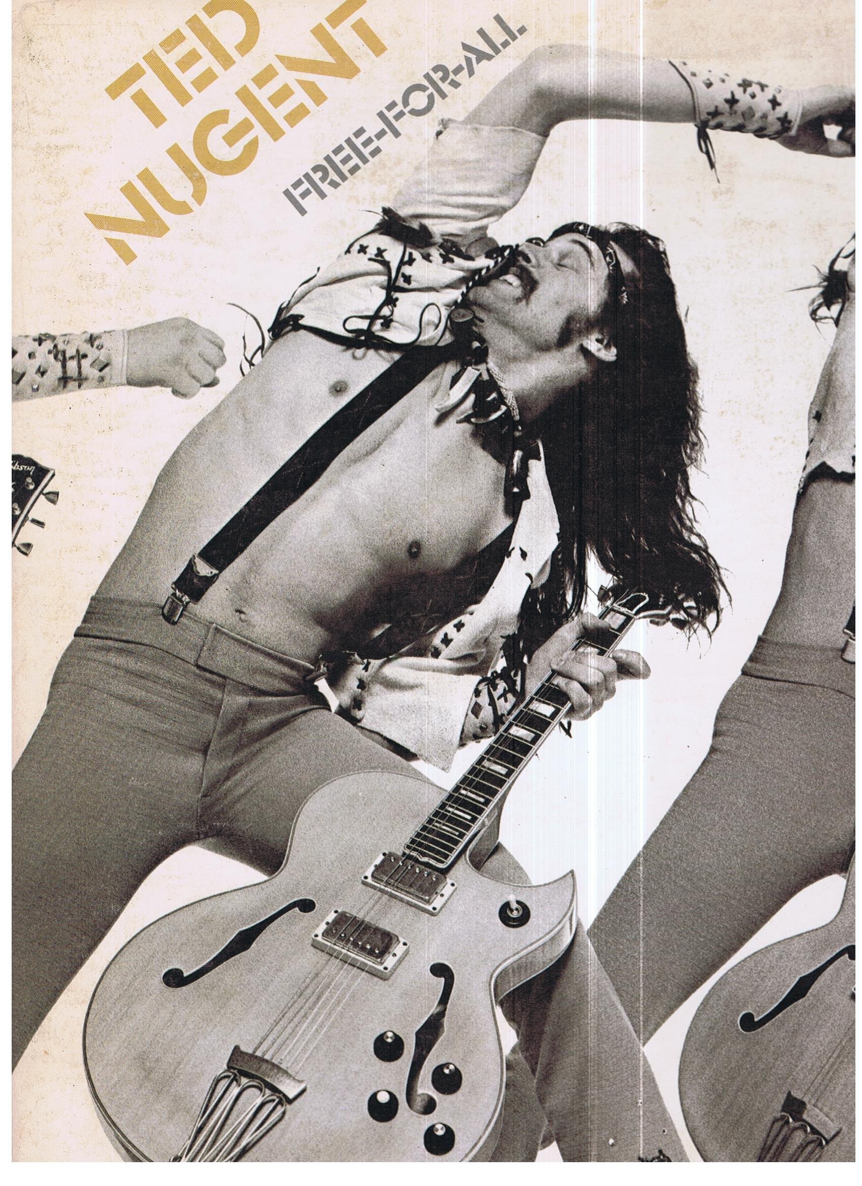 Free for All by Ted Nugent - 12 Inch Vinyl LP Record | Classic Rock Music Album for Collectors & Audiophiles | Perfect for Home Listening & Music Enthusiasts