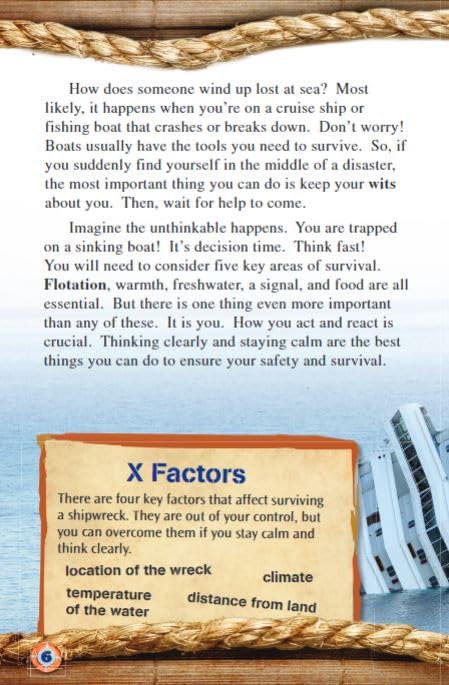 Survival! Ocean - TIME FOR KIDS® Nonfiction Readers Book | Marine Life Adventure & Survival Stories for Kids | Perfect for Classroom Learning & Homeschooling