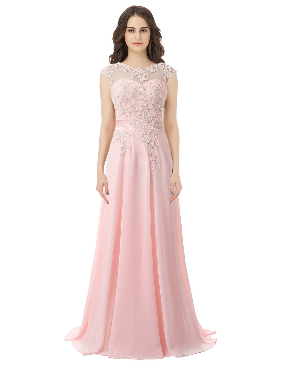 Sarahbridal Women's Tulle Applique Prom Dresses Long Elegant Formal Evening Ball Gowns for Homecoming, Wedding, Quinceañera & Special Occasions