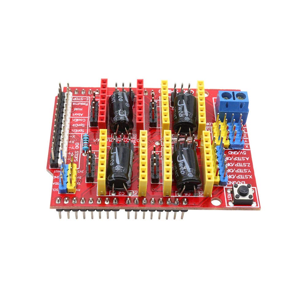 A4988 Stepper Motor Driver CNC Shield Expansion Board for Arduino V3 - Compatible with 3D Printers & Engraving Machines | DIY CNC Projects & Prototyping