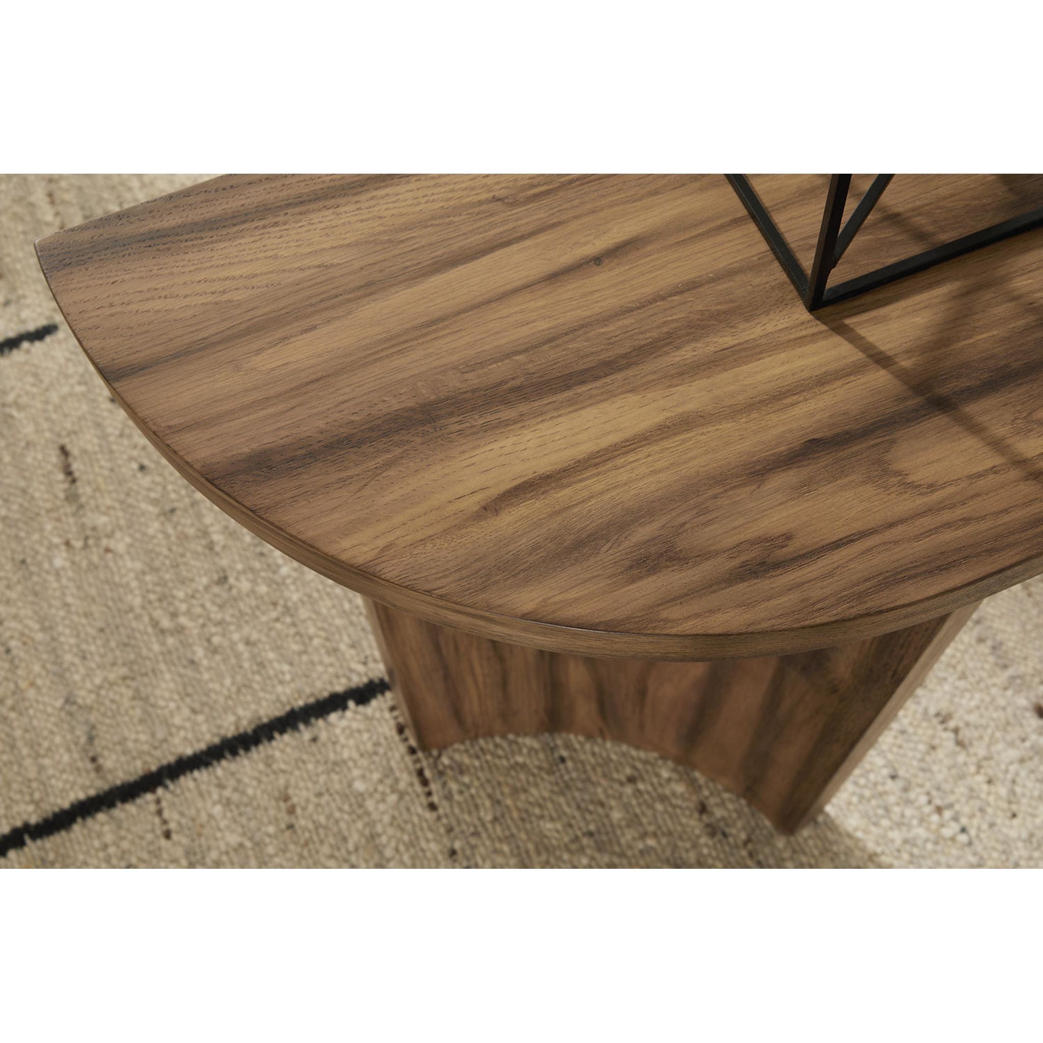 Austanny Sofa Table - Warm Brown Console Table for Living Room, Entryway & Hallway - Perfect for Decor, Storage & Display