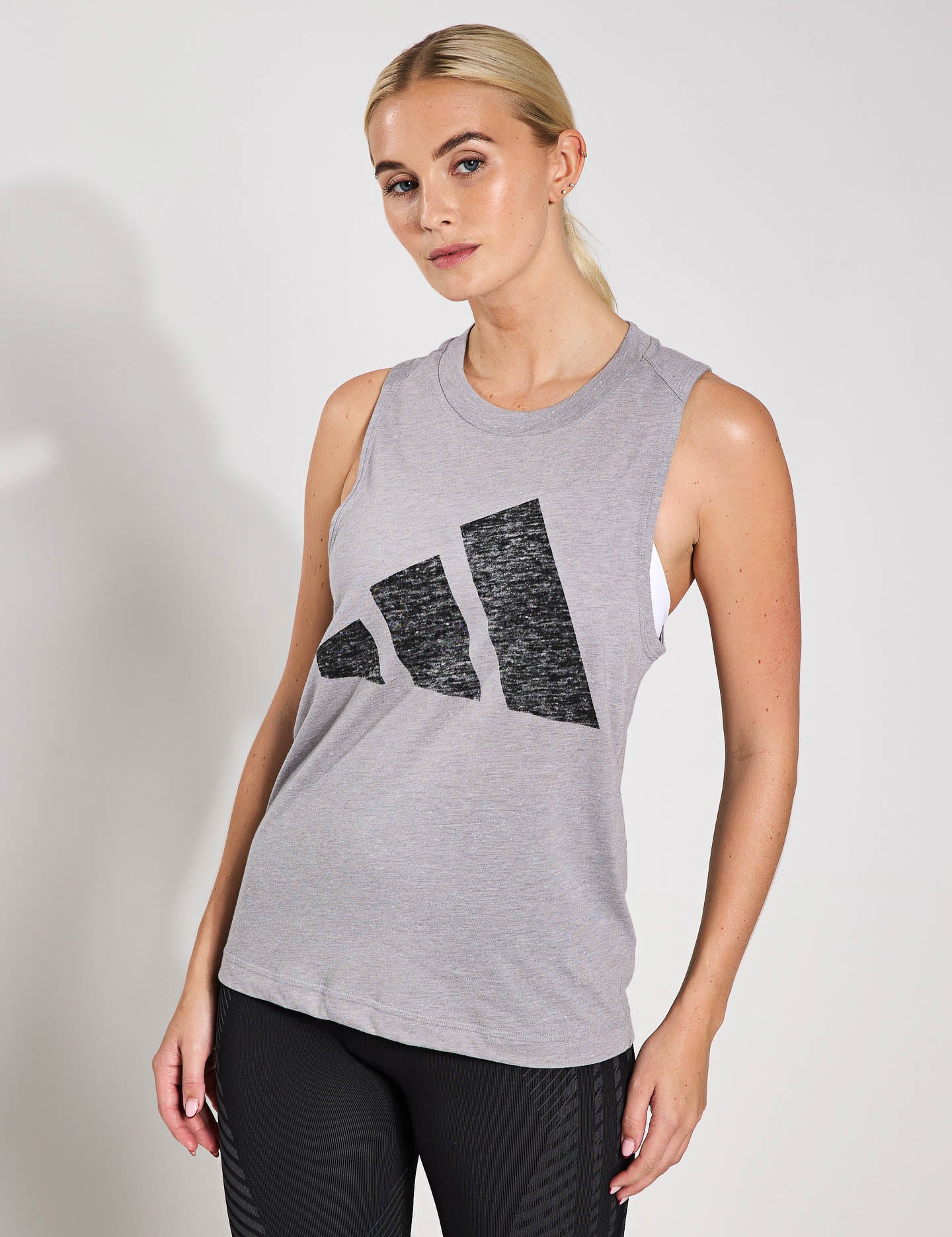Essentials Winners Tank Top for Men & Women - Solid Grey & Black - Gym, Workout, Running, Casual Wear