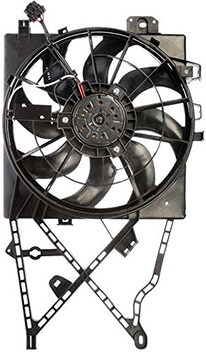 APDTY 731704 Radiator Fan Assembly Without Controller - Replacement Cooling Fan for Car & Truck - Perfect for Engine Overheating Prevention & Summer Driving