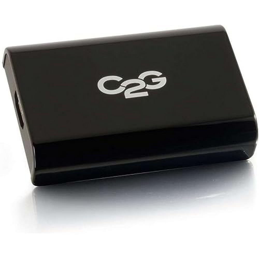 C2G USB 3.0 to HDMI Adapter with Audio Support - External Video Card Converter for Laptop/PC - Black (Model 30562) - Perfect for Home Office, Gaming & Presentations