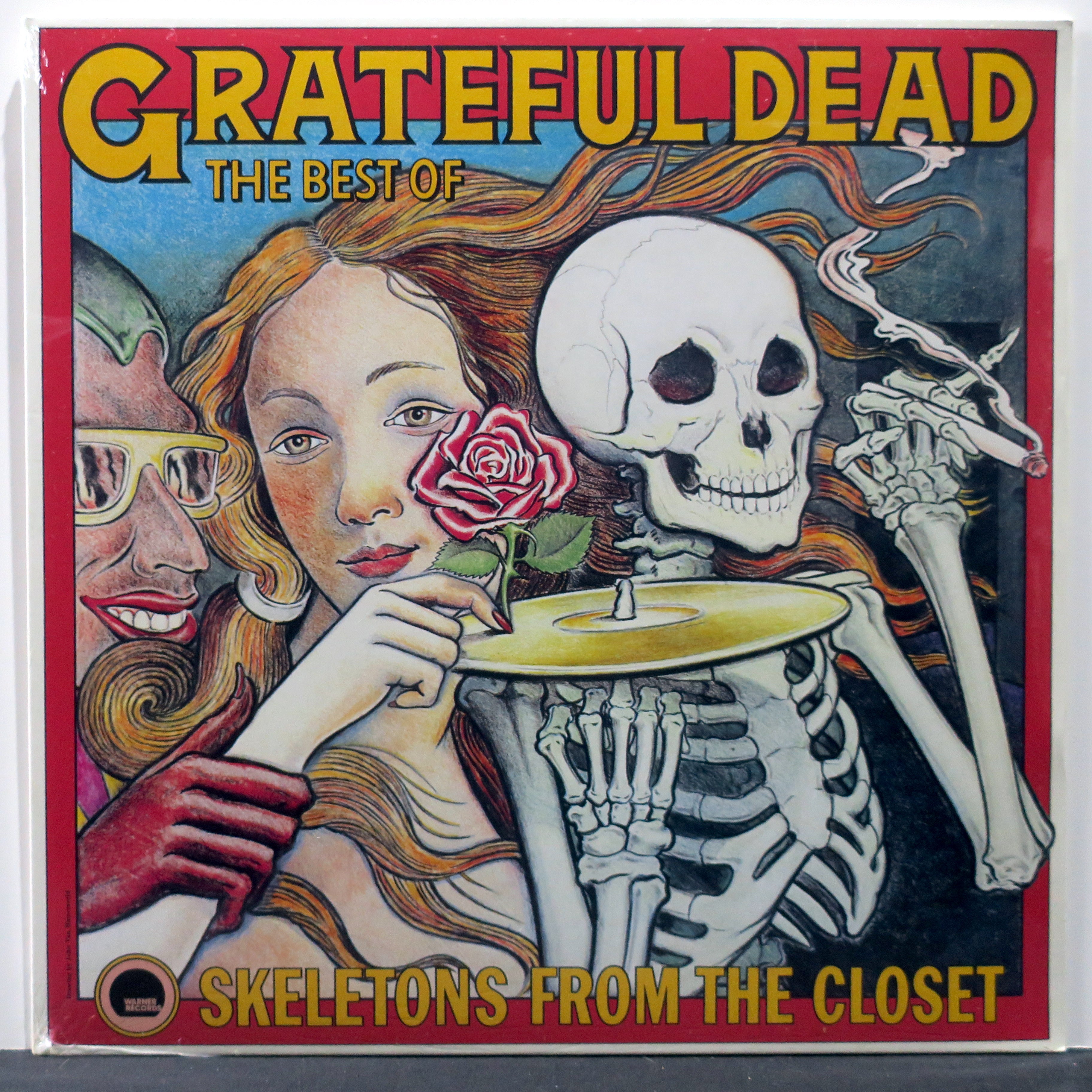 Grateful Dead 'Best Of: Skeletons From The Closet' Vinyl Record LP - Classic Rock Music Collectible for Home Listening & Music Enthusiasts