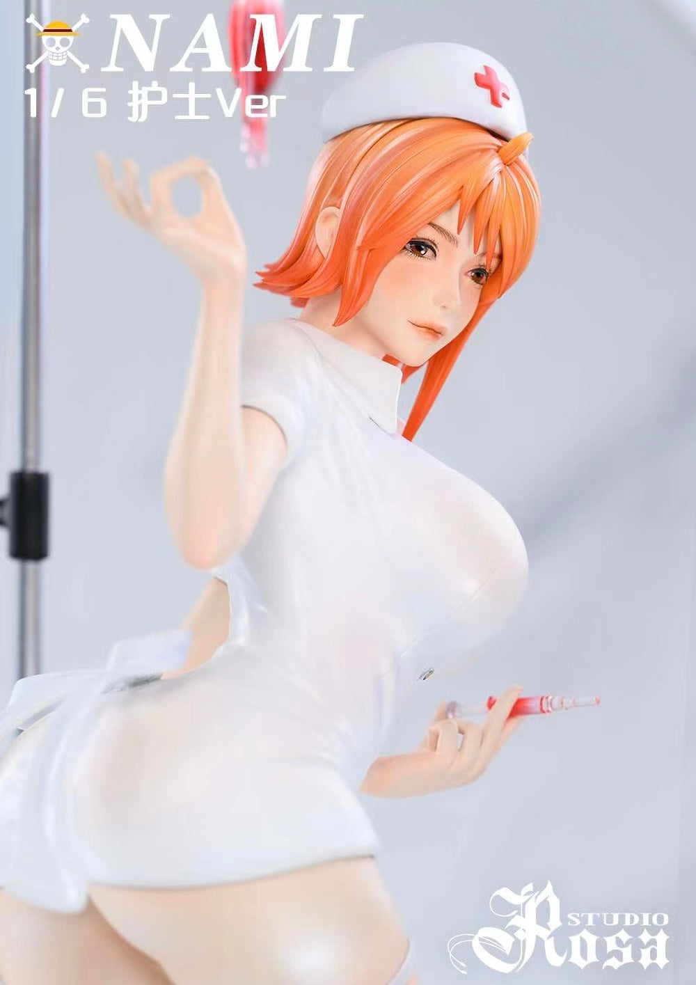 Rosa Studio Nurse Nami Cosplay Costume - One Piece Anime Halloween Outfit for Women | Perfect for Cosplay Events, Halloween Parties, and Anime Conventions