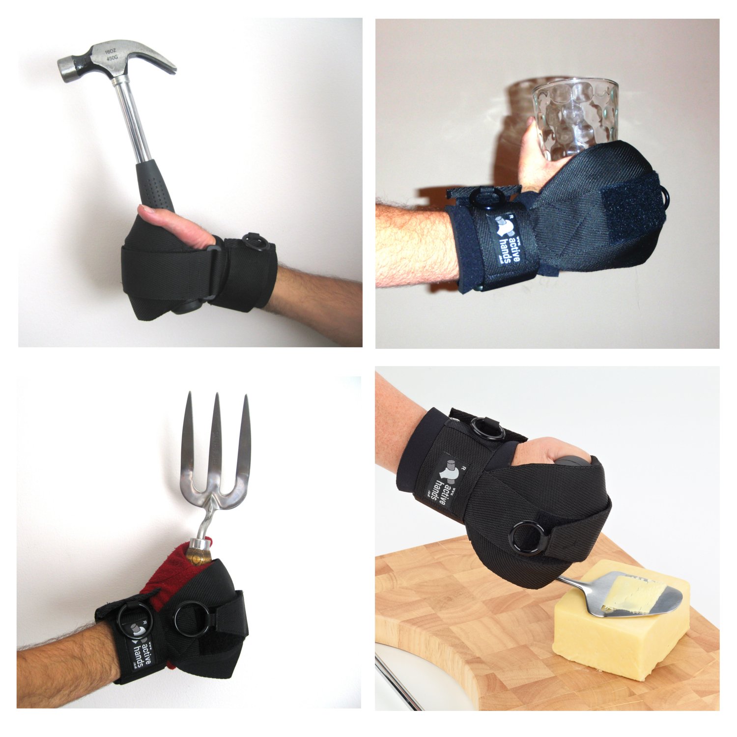 The Active Hands Company - Grip Aid for Disabilities | Improve Hand Strength & Dexterity | Ideal for Daily Activities & Rehabilitation