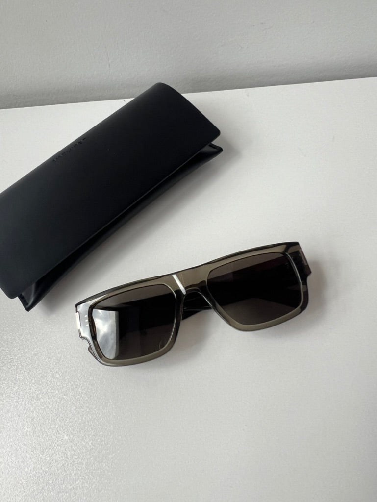 Saint Laurent SL659 Khaki Sunglasses for Women - Luxury Designer Shades for Fashion & Outdoor Activities