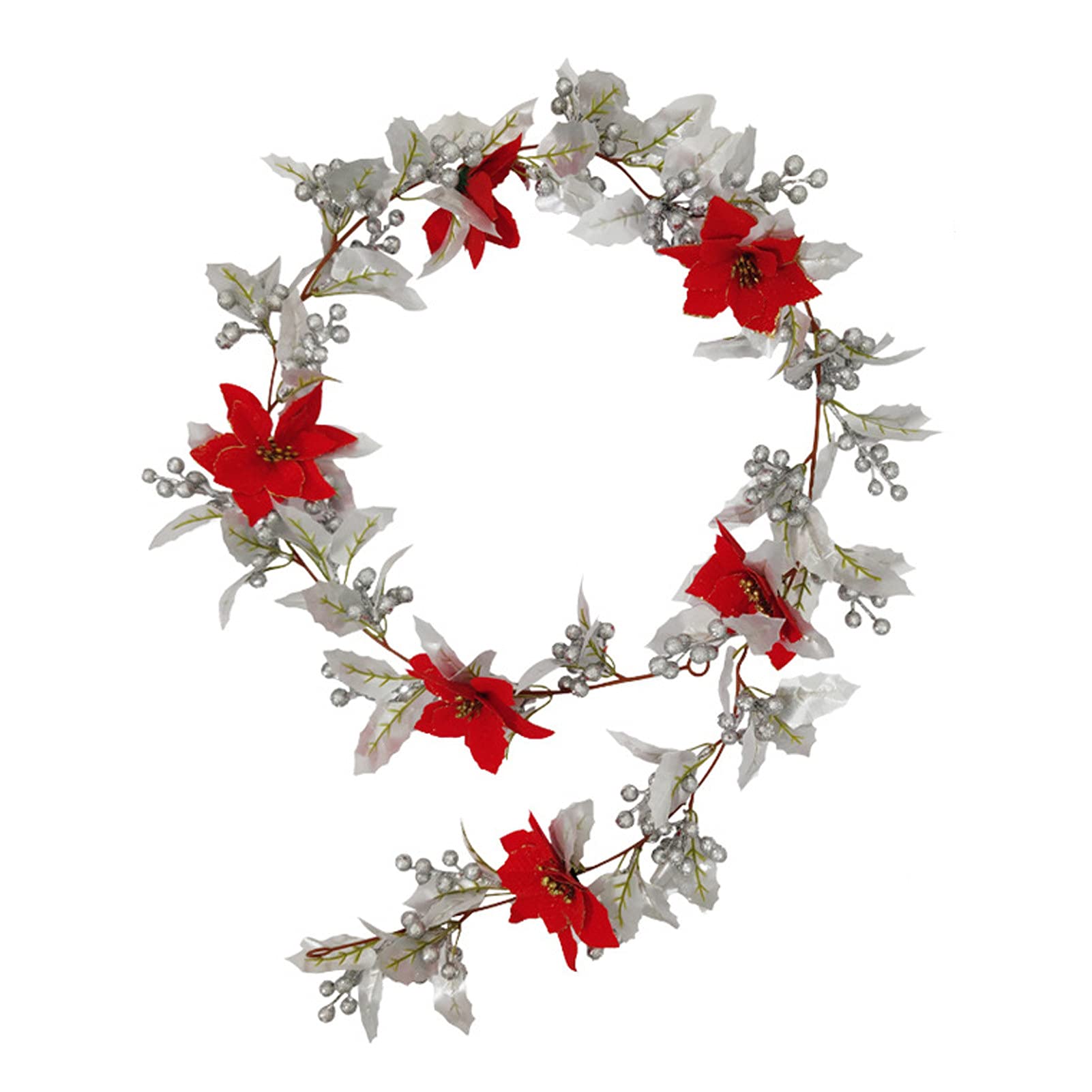 NUZYZ Artificial Fake Rattan Flowers - Beautiful Plastic Vines for Home Decor, Wedding Centerpieces, and Gift Giving - Vibrant Colors, Realistic Look, Durable Faux Greenery for Indoor/Outdoor Use