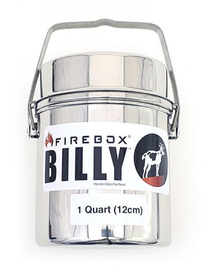 Billy Bush Pot 1 Quart (12cm) - Small Plant Container for Succulents, Herbs & Indoor Gardening - Perfect for Windowsill Decor & Home Office Plants