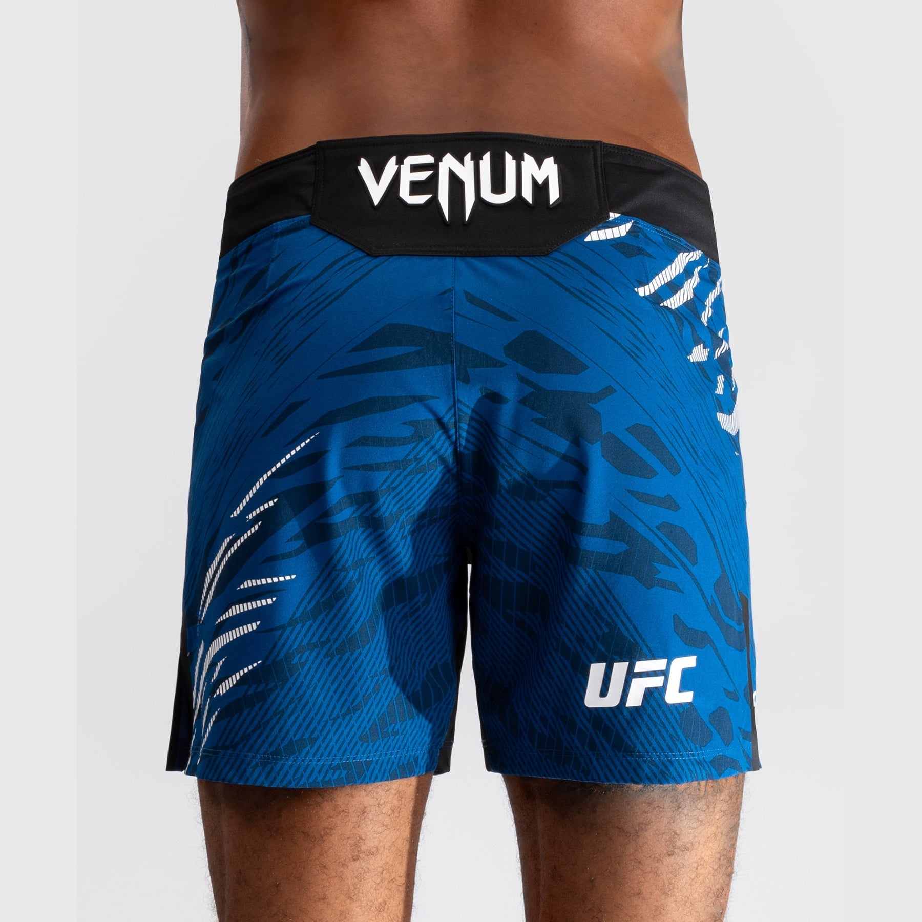 Venum UFC Fusion Authentic Fight Night Men's MMA Shorts - Blue, Comfortable & Durable for Training, MMA, Boxing & Fitness Workouts