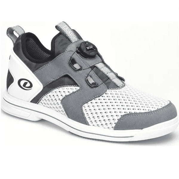 Dexter Pro Boa White Bowling Shoes for Men & Women - Lightweight Comfortable Athletic Shoes for Professional & Casual Bowling - Perfect for League Play & Practice Sessions
