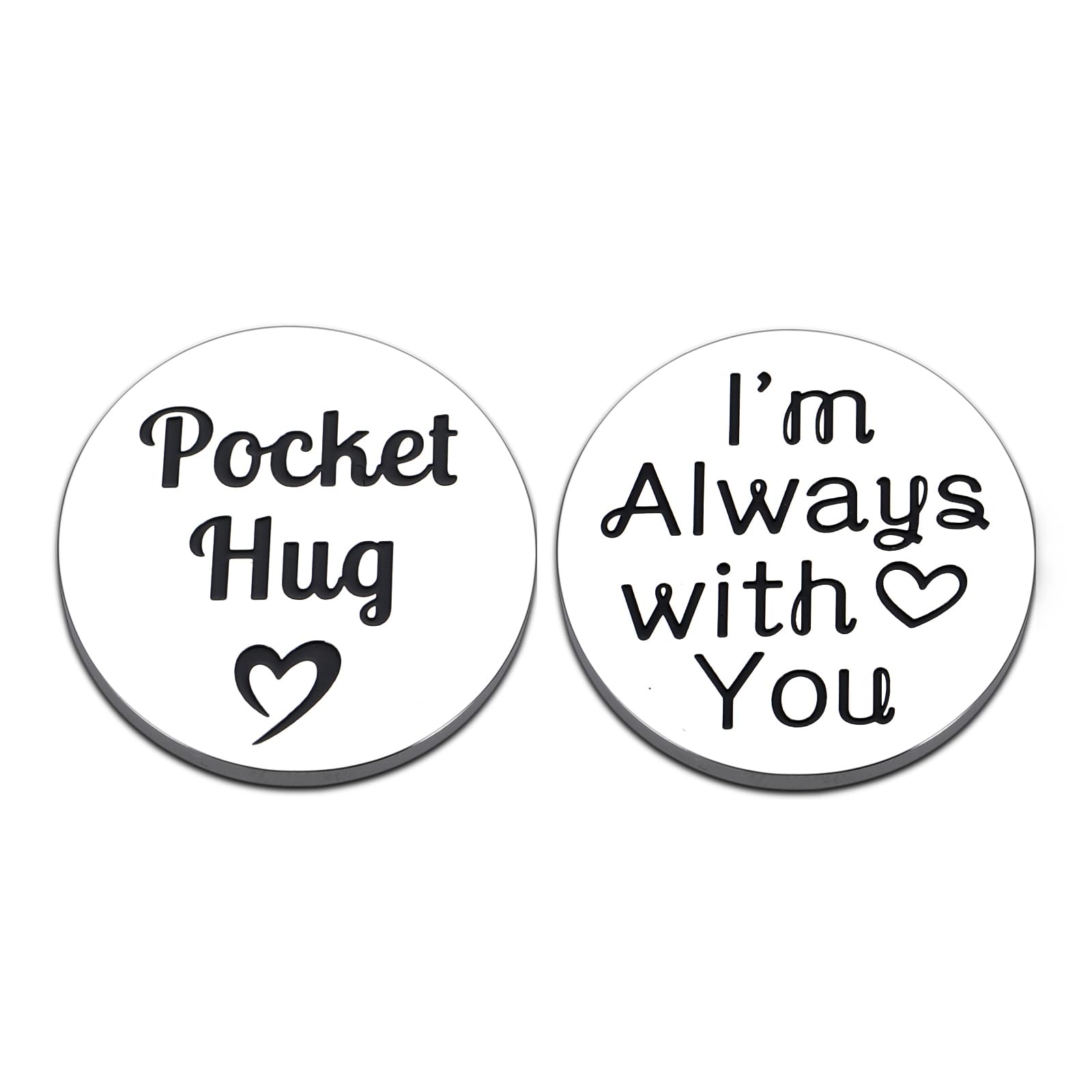 Inspirational Pocket Hug Token for Women - Encouragement Gift for Christmas, Birthday, Cheer Up - Perfect for Long Distance Relationships, Friends & Family