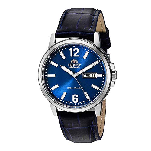 Blue -Blue Leather Strap