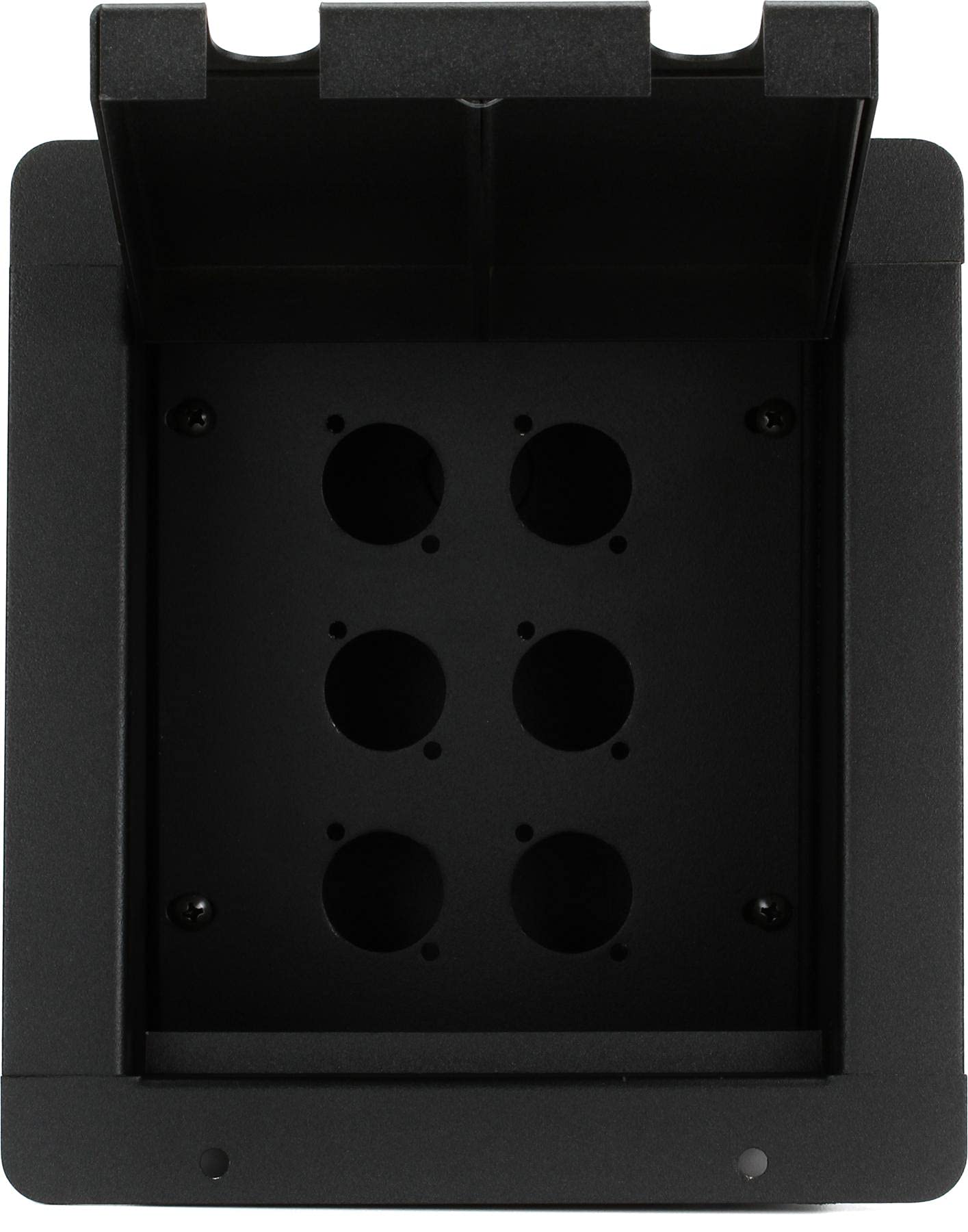 Pro Co PM6P Mini Floor Box - Durable Electrical Outlet Enclosure for Home & Office - Perfect for Living Rooms, Bedrooms, and Workspaces