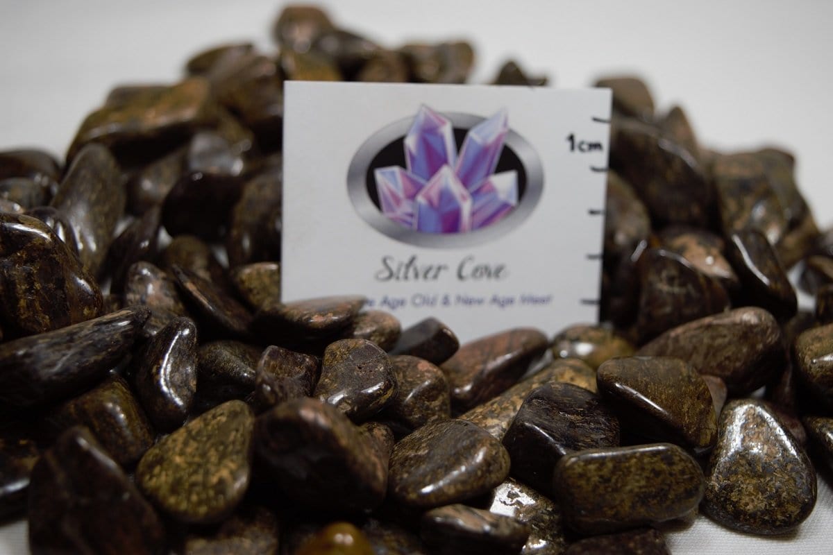 Natural Bronzite Stone - 1 lb Raw Crystal for Healing, Meditation & Jewelry Making - Perfect for Home Decor, Reiki & Spiritual Practices