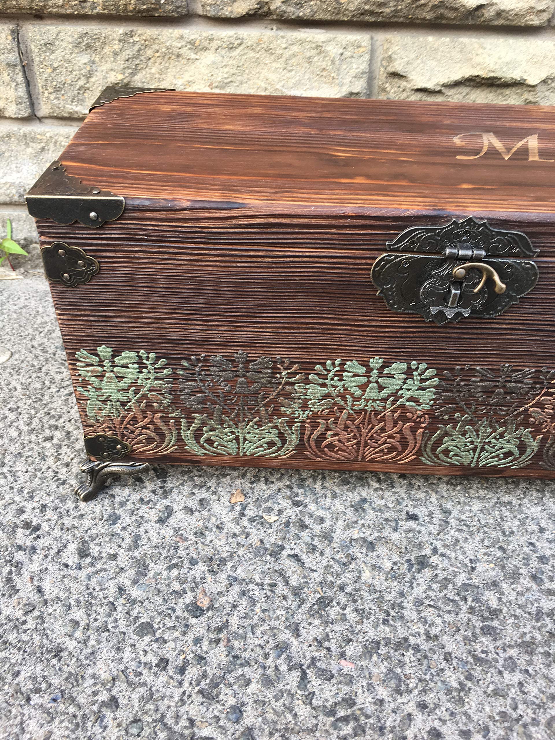 Personalized Engraved Wooden Gift Box - Custom 5th Anniversary Present for Her - Perfect for Wedding, Anniversary & Romantic Occasions