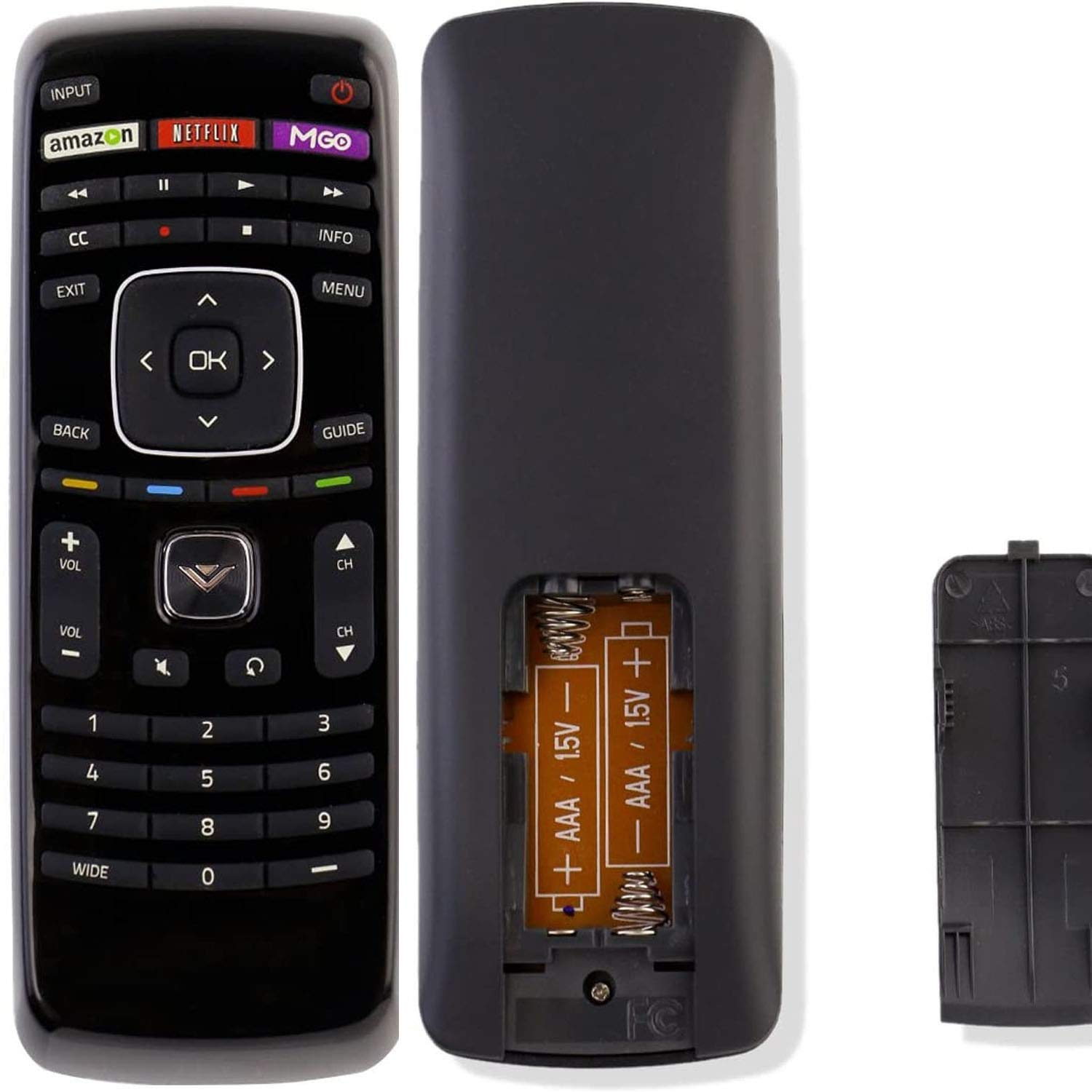 Universal VIZIO TV Remote Control - Compatible with All VIZIO Smart TVs & Devices | Official Replacement with 1-Year Warranty | Perfect for Living Room, Bedroom & Home Theater Setup