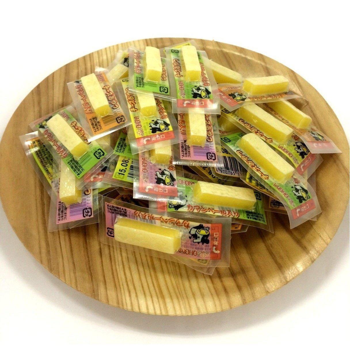 Ohgiya Camembert Cheese Stick Snacks - 48 Count | Crunchy Baked Cheese Snacks for Adults & Kids | Perfect for Parties, School Lunches & Keto Diet