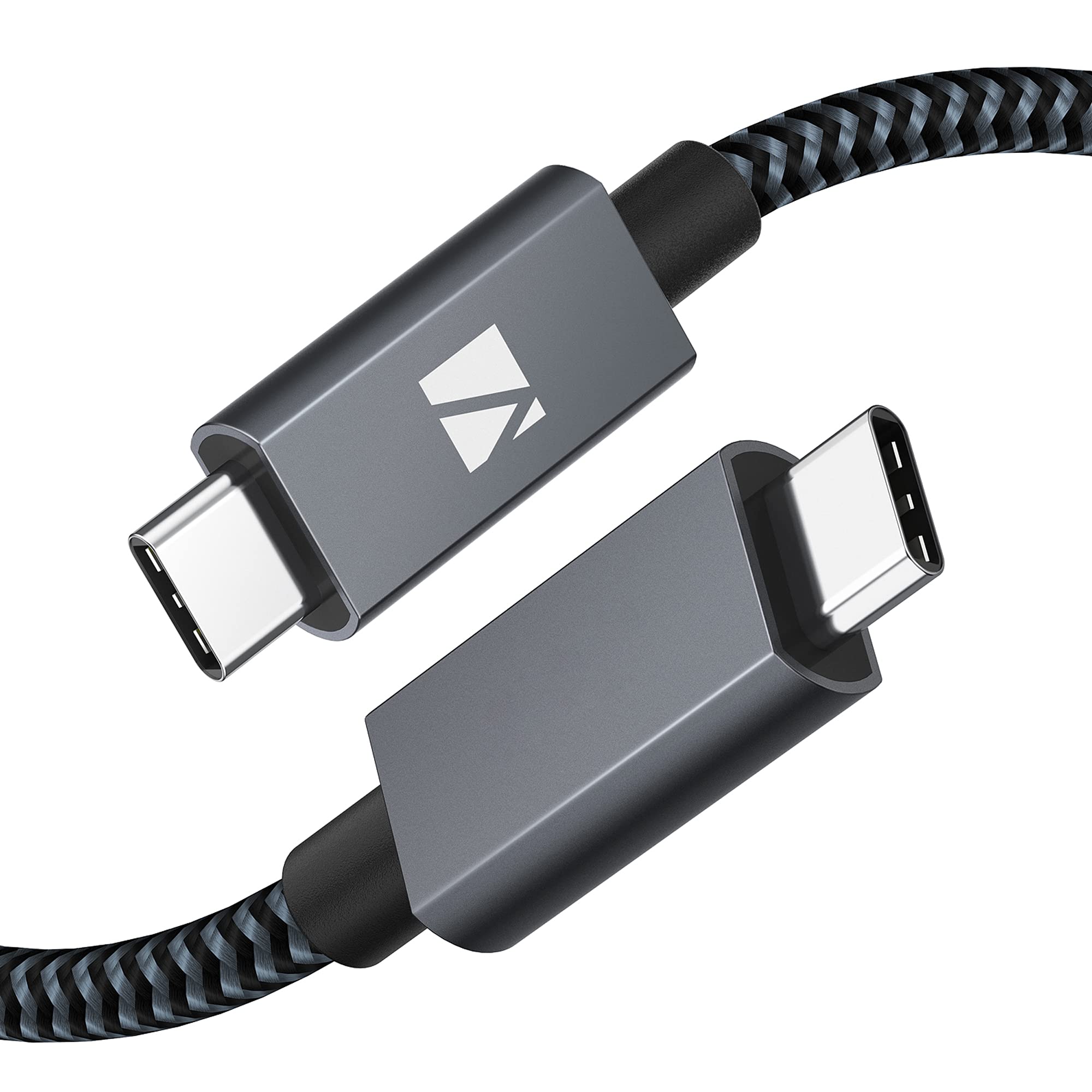 IVANKY USB C 3.2 Gen 2 Cable 20Gbps 3.3ft - 4K USB C to USB C Fast Charging Cable 100W PD - Thunderbolt 3/4 Compatible Data Transfer Cable for iPhone 16 Series, MacBook Pro, iPad Pro - Perfect for High-Speed Charging & 4K Video Streaming