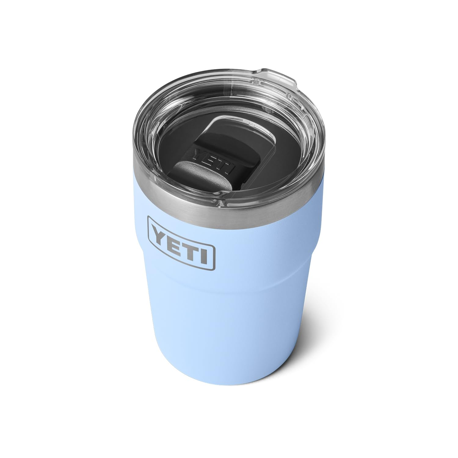 YETI Rambler 16 oz Stackable Tumbler - Vacuum Insulated Stainless Steel Travel Mug with MagSlider Lid - Perfect for Coffee, Tea & Cold Drinks at Home, Office or Outdoor Adventures