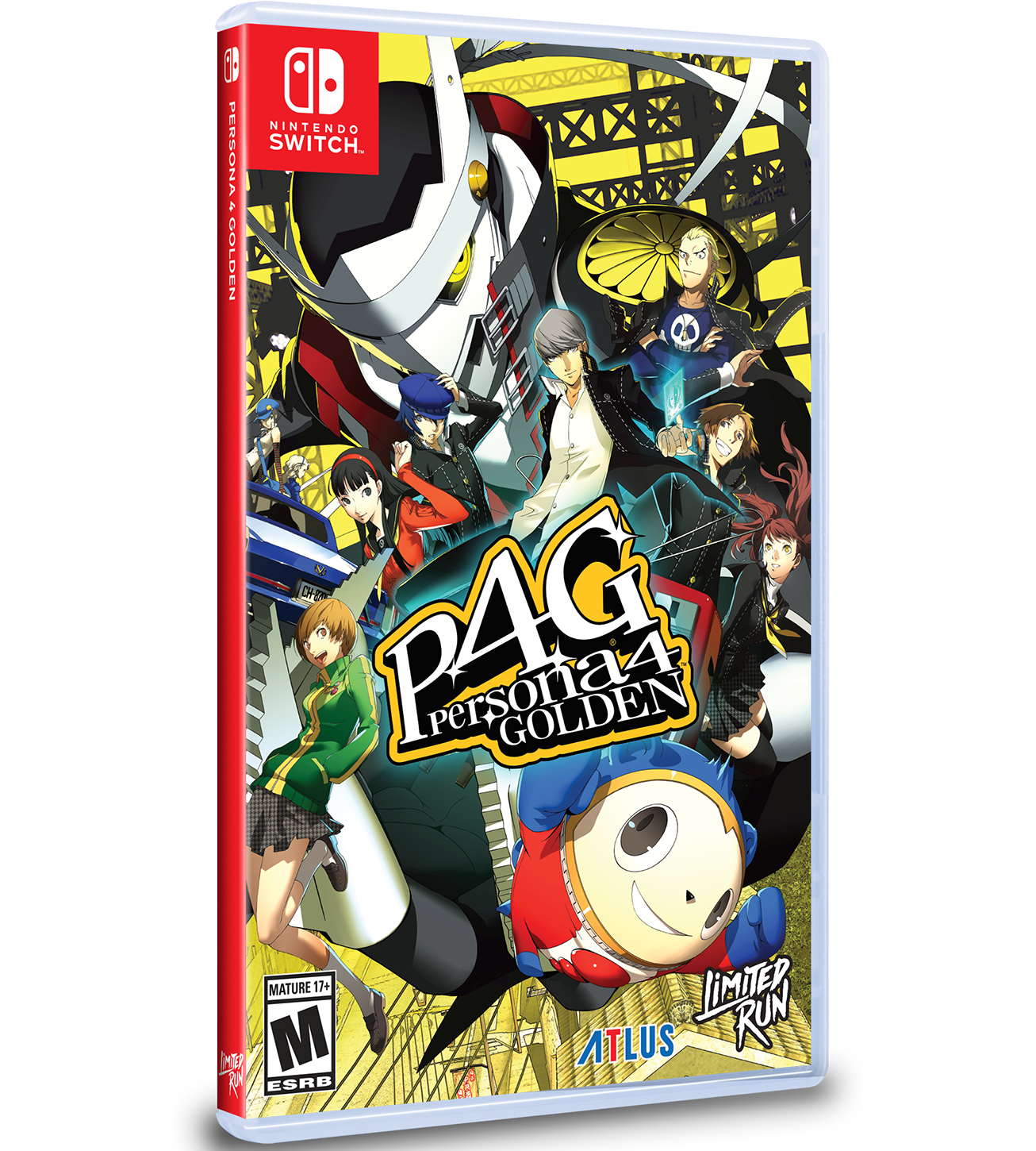 Persona 4 Golden - Nintendo Switch Limited Run Edition #214 | Collector's Game for RPG Fans | Perfect for Gaming Nights & Anime Lovers