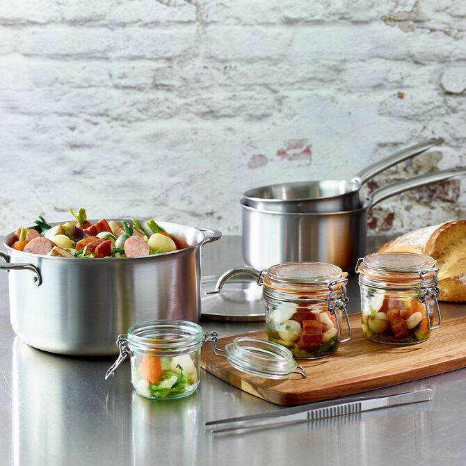 De Buyer Alchimy Braiser - 5.5 Qt French Oven with Cast Iron Lid, Perfect for Braising, Roasting & Slow Cooking - Ideal for Home Chefs & Professional Kitchens