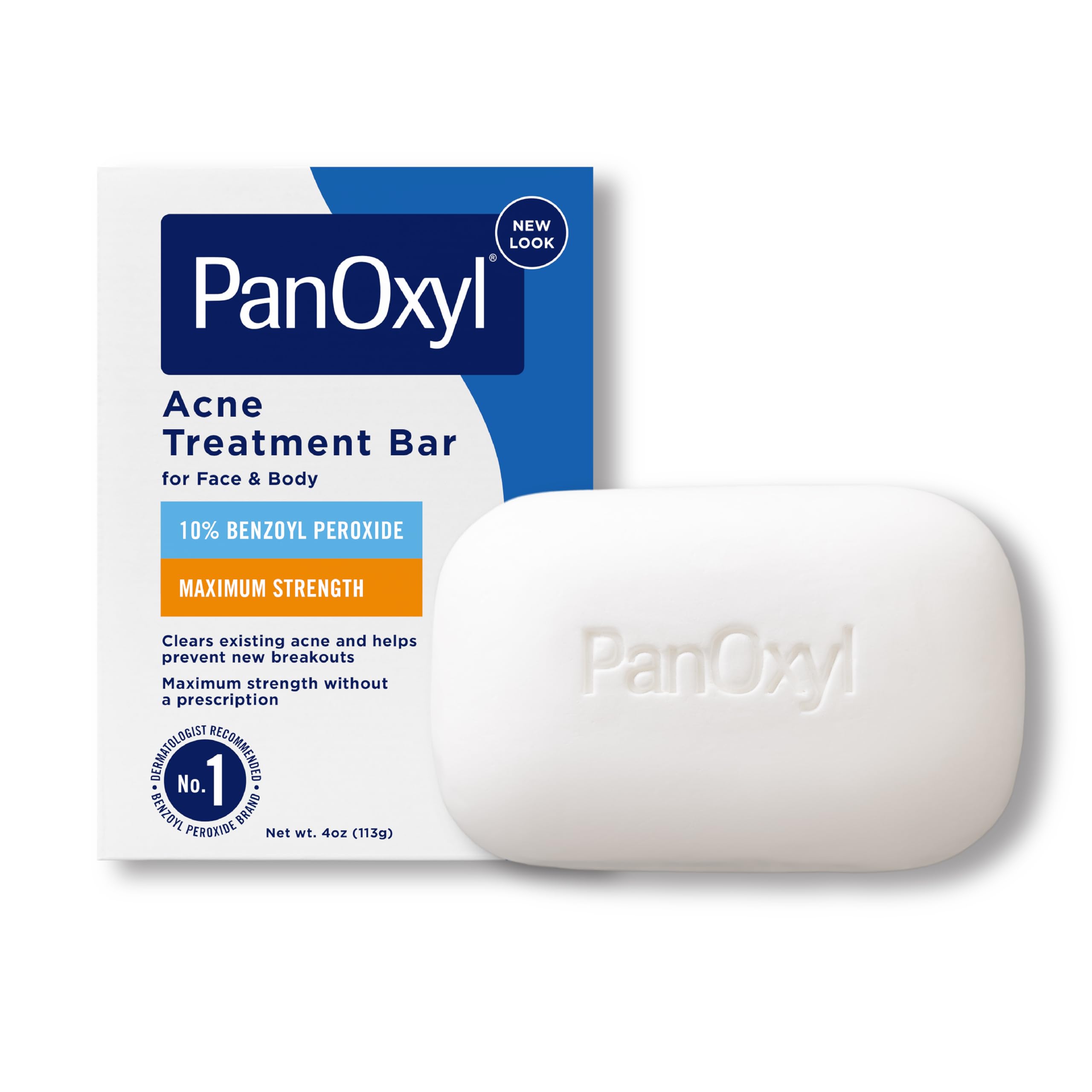 PanOxyl Acne Treatment Bundle - 10% Benzoyl Peroxide Foaming Face & Body Wash, 10% BP Acne Bar Soap & 0.1% Adapalene Leave-On Gel for Clear Skin | Dermatologist-Recommended for Teen & Adult Acne, Back & Body Breakouts | Perfect for Daily Skincare Routine & Travel