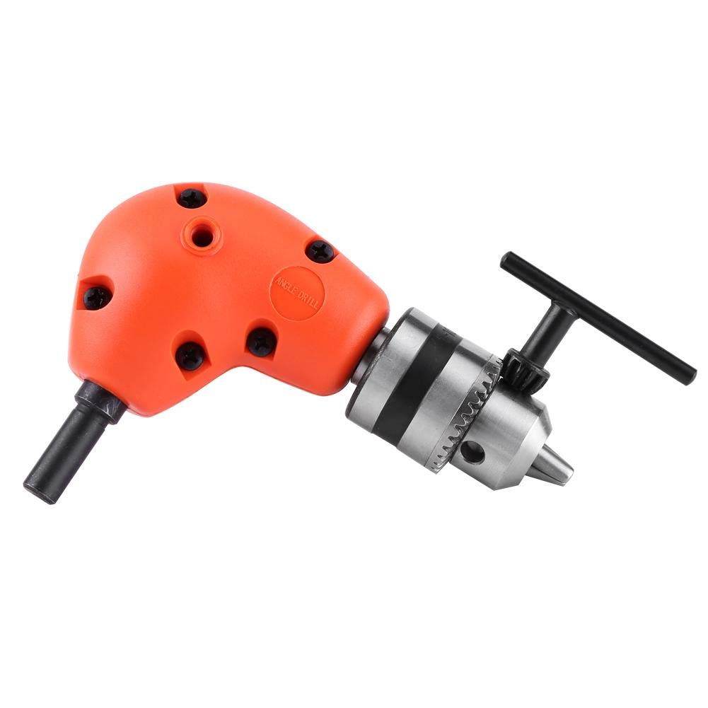 90 Degree Right Angle Drill Adapter - 9.5mm Round Shank with Handle for Electric Drills | Perfect for Tight Spaces & DIY Projects